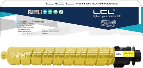 Vista 10 de LCL Cartucho de tóner de repuesto compatible para impresora Ricoh 841849 MP C4503 C4504 C4504ex C5503 C5504 C6003 C6004 C6004ex (paquete de 1 negro)