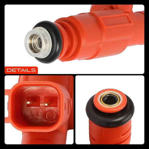 Vista 9 de A-Premium Inyectores de combustible compatibles con Dodge Dakota 2000-2003, Ram 1500 2000-2001, Ram 1500 Van 2000-2003, Ram 2500 Van 2001, 3.9L