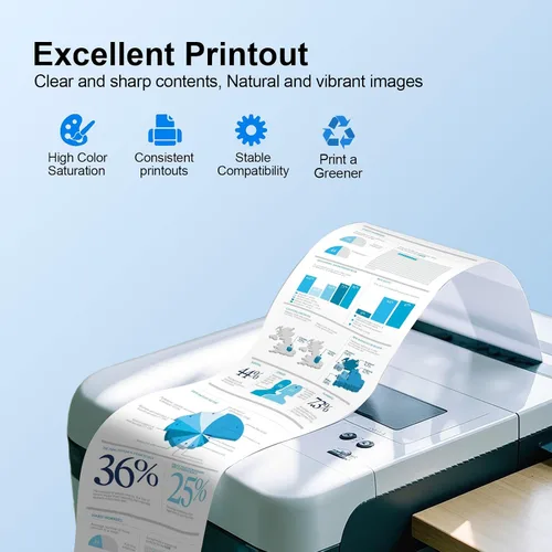 Vista 4 de B230 B225 B235 Cartucho de tóner negro compatible con tóner Xerox 006R04400