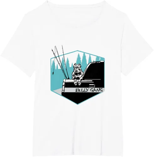 Vista 82 de Camiseta American Bully Gang, Negro