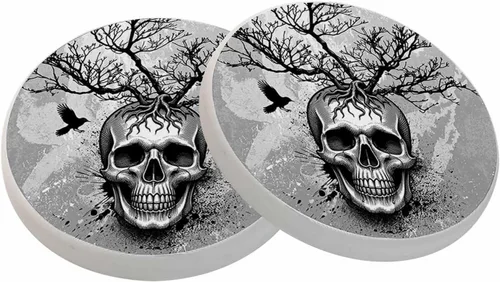 Vista 22 de oFloral Juego de 2 posavasos con notas musicales para líneas de bebidas, melodía, simples y creativas, para decoración del hogar, juego de 2, 4