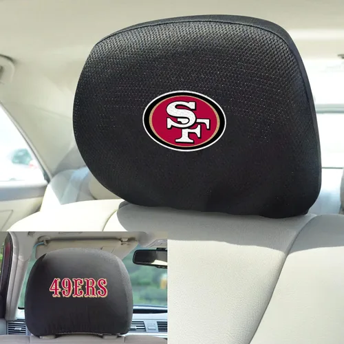 Vista 2 de FANMATS NFL San Francisco 49ers - Juego de 2 fundas para reposacabezas