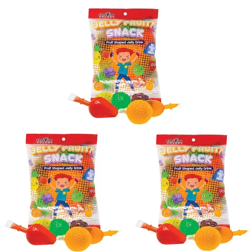 Vista 9 de Fusion Select - Gelatina de frutas para hacer el reto en Tik Tok - Dulces en forma de frutas con sabores surtidos de fresa, naranja, manzana, piña