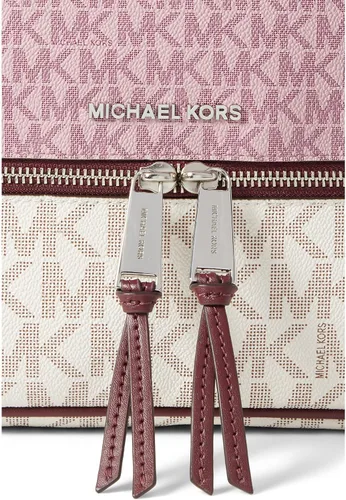 Vista 4 de Michael Kors Rhea - Mochila pequeña de cuero