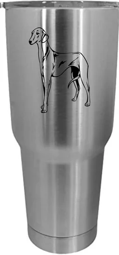 Vista 170 de Cairn Terrier - Vaso grabado con temática de perro, 30 onzas