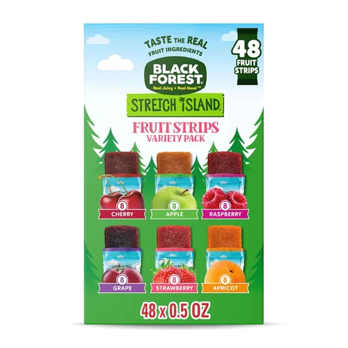 Vista 14 de Black Forest Stretch Island - Tiras de frutas, sabor a uva, tiras de 0.5 onzas (paquete de 30)