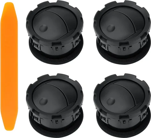 Vista 8 de 4 unidades de calentador de CA para salpicadero cromado, compatible con Ford F250/F350/F450/F550 Super Duty 2011-2016, OEM DC3Z19893BA.
