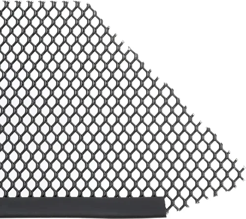 Vista 6 de HECASA Juego de malla de rejilla compatible con Chevy Chevrolet Corvette C8 2020-2024 malla frontal de panal de abeja protector interior rejilla