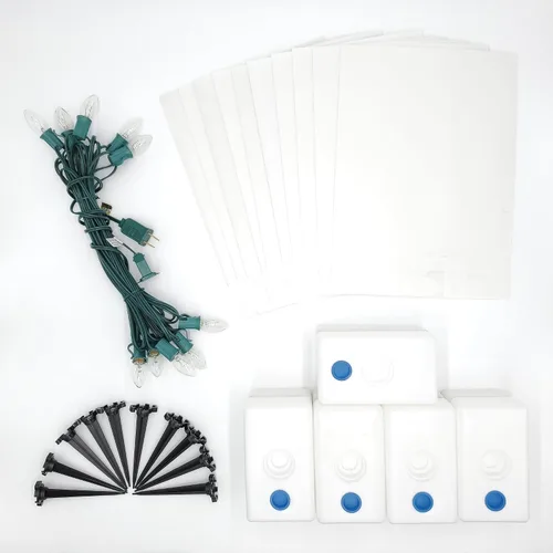 Vista 3 de Lumabase 32210 Kit de luminarias eléctricas, color blanco