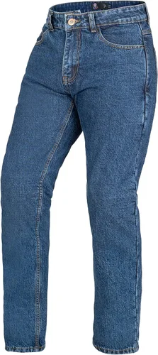 Vista 10 de WICKED STOCK Pantalones de motociclismo para hombre con protección CE LEVEL2 - Azul oscuro