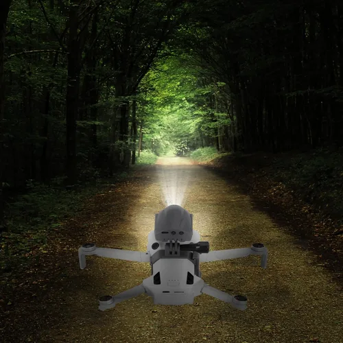 Vista 7 de Luz de llenado de drones LED con luz de noche de montaje Drone luz de posición de búsqueda para DJI Mavic Air 2S
