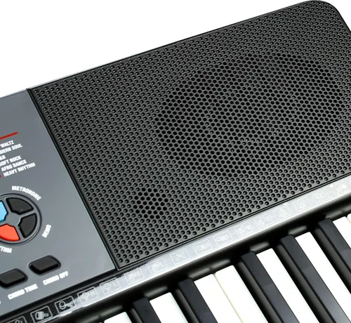 Vista 3 de RockJam Piano de teclado RJ461 de 61 teclas con inclinación