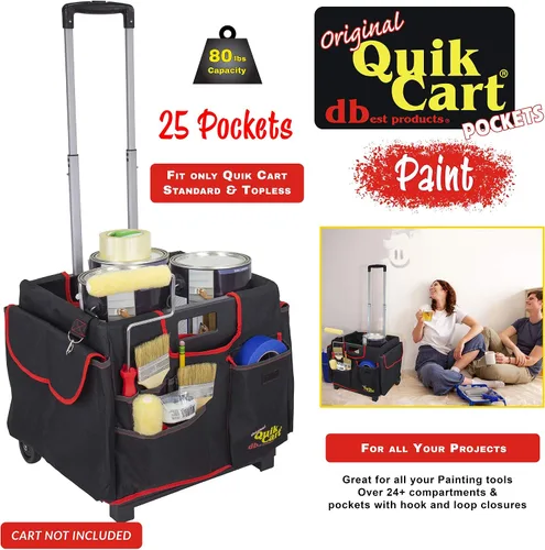Vista 5 de dbest products Quik Cart - Carrito multiuso plegable