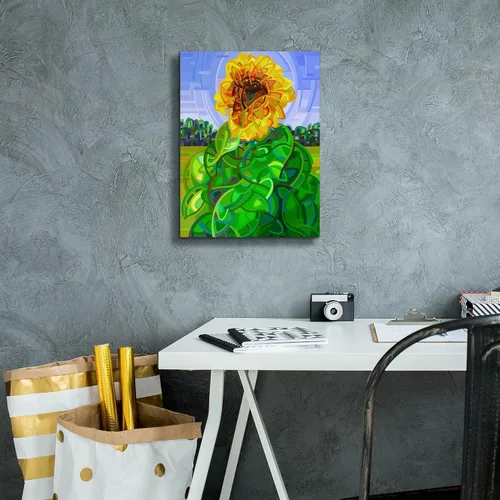 Vista 7 de Epic Graffiti 'Pinwheel' de Mandy Budan, arte de pared en lienzo, 12 x 16 pulgadas