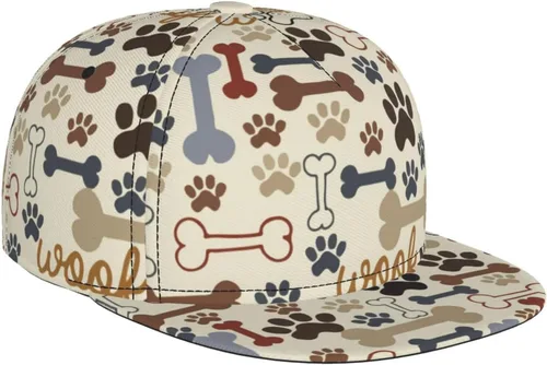 Vista 29 de Cartoon Animal Baseball Cap for Men Women Classic Snapback Hip Hop Flat Bill Brim Adjustable Visor Beach Trucker Hat