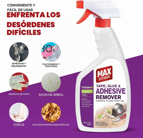 Vista 3 de Max Strip Removedor de cinta, pegamento y adhesivo 22 oz