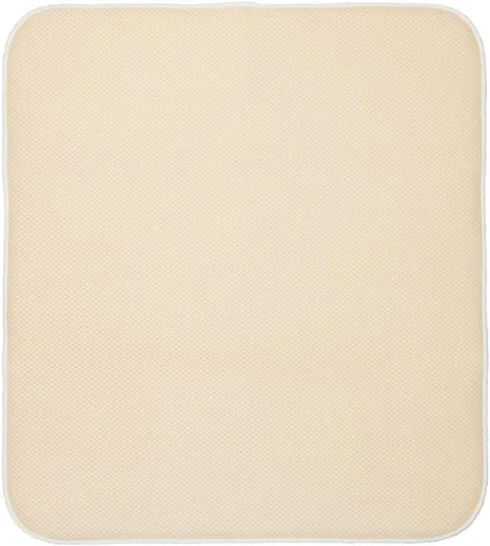 Vista 3 de InterDesign iDry – tapete para encimera de cocina, mini, absorbente, para secado de platos, Negro, L