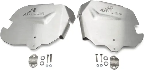 Vista 7 de AltRider Protectores de culata compatibles con barras de choque OEM BMW R 1250 GS/GSA, protección completa de la cubierta de válvula, diseño