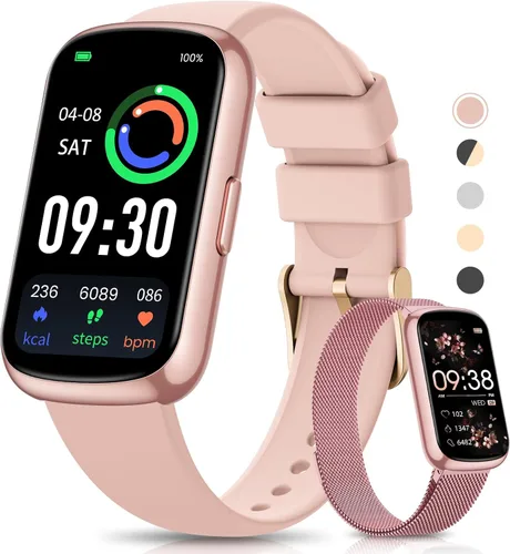 Vista 14 de DEKELIFE Monitor de actividad física, relojes inteligentes para mujeres/hombres, reloj con monitor de frecuencia cardíaca 24/7 con monitor de sueño