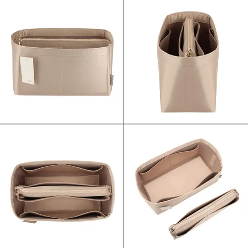 Vista 3 de Organizador de bolso para bolsos, organizador de bolso con cremallera, organizador Neverfull, organizador de bolsas para Speedy Neverfull ONTHEGO