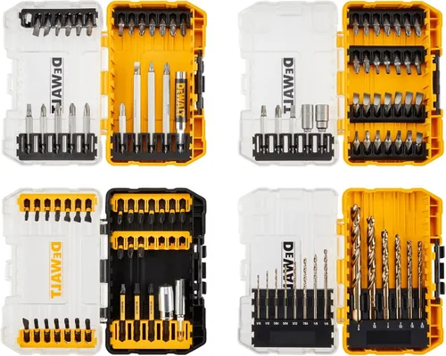 Vista 2 de DEWALT Juego de puntas de destornillador, juego de brocas de destornillador de impacto y taladro, 100 piezas (DWA2FTS100) (Paquete de 5)