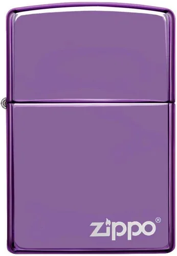 Vista 2 de Encendedores Zippo de Color Alto pulido púrpura