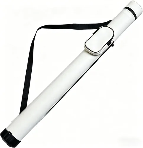 Vista 8 de SUPERDIAMOND Estuche para taco de billar, 2 piezas profesional (1 culo/1 eje), bolsa para taco de billar, estilo maletín para hombres, funda rígida