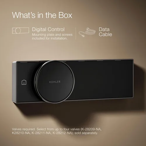 Vista 10 de Kohler 28214-TT Anthem® Control digital, titanio vibrante