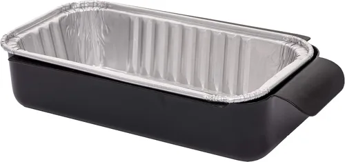 Vista 6 de Charbroil 9328812P06 - Sartenes desechables de aluminio para parrilla (paquete de 10)