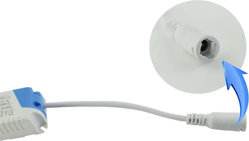 Vista 3 de Regulable 3W Corriente constante de alta potencia LED Conductor entrada AC110V Salida 10V Fuente de alimentación externa LED Lámpara de techo