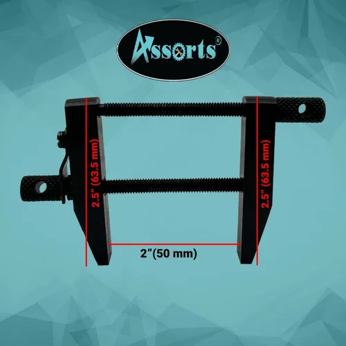 Vista 2 de Abrazaderas paralelas para fabricantes de herramientas de 2.5" (63.5 mm) - Herramientas de bricolaje