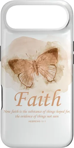 Vista 27 de Faith Bible Verse: Women’s Christian Hebrews 11:1 Quote Case for iPhone 17