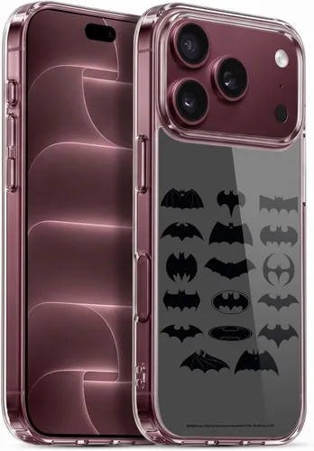Vista 95 de Head Case Designs Funda de gel con licencia oficial de Batman DC Comics Bat Signal Logos [protección de grado militar] compatible con Apple iPhone 7