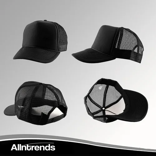 Vista 3 de ALLNTRENDS Gorra Trucker Weed Smiley Snapback 420