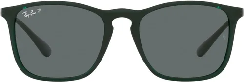 Vista 4 de Ray-Ban Rb4187f Chris Low Bridge Fit Gafas de sol cuadradas