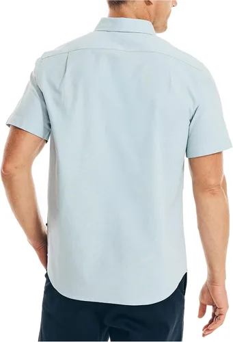 Vista 3 de Nautica Camisa Oxford de manga corta para hombre