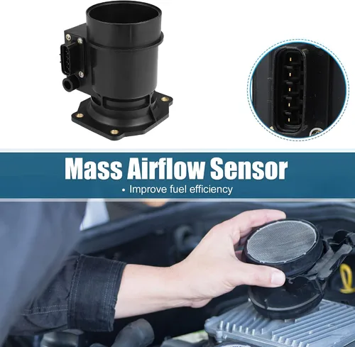 Vista 3 de X AUTOHAUX Medidor de sensor de flujo de aire de masa de coche No.22680-AA160 para Subaru Forester Impreza Legacy Outback