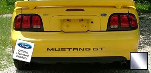 Vista 16 de Letras de inserción para parachoques trasero, calcomanías para Ford Mustang GT Negro (Mate) - CBM (se ajusta a 1994-1998)