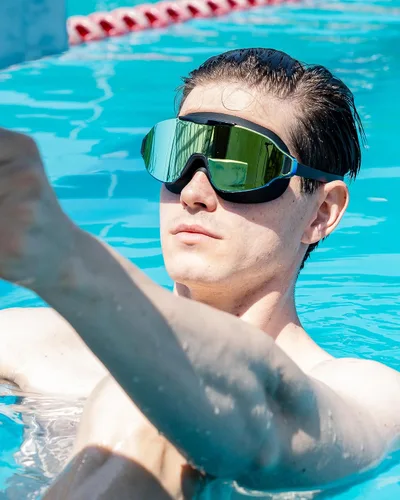 Vista 5 de Seasprint - Gafas de natación antivaho de gran angular