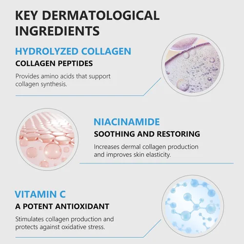 Vista 3 de Oeneis Gel de refuerzo de hidrocolágeno, gel conductor con colágeno hidrolizado, niacinamida y ácido hialurónico, para tratamientos faciales