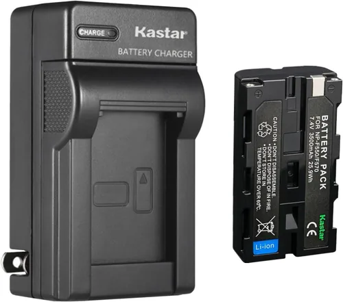 Vista 8 de Kastar Reemplazo del cargador de batería de pared de CA NP-F580 para Son L Series NP-F530 NP-F550 NP-F570 NP-F750 NP-F770 NP-F930 NP-F950 NP-F960
