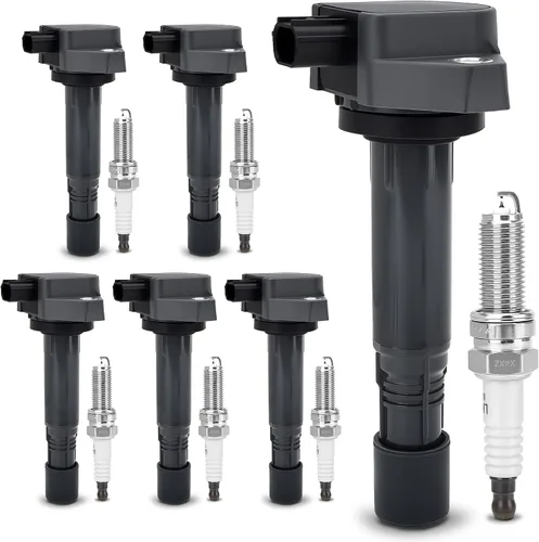 Vista 39 de Bobina de encendido UF230 y bujía doble de iridio 4504 para Toyota Tundra Sequoia LandCruiser 4Runner/Lexus GS430 GX470 LS430 LX470 LX570 SC430 V8.