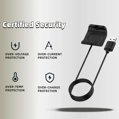 Vista 3 de Cargador compatible con Huami Amazfit Bip S / 1S / A1805 / A1916, cable de carga USB A de 3.3 pies, accesorios para reloj inteligente de 100cm