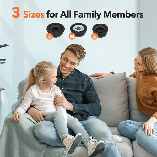 Vista 5 de Puntas de espuma viscoelástica para Samsung Galaxy Buds Pro / Plus, sin dolor de silicona en las orejas, almohadillas de repuesto antideslizantes