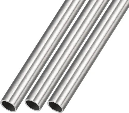 Vista 13 de METALLIXITY Tubo de acero inoxidable 304 (0.079 in de diámetro exterior x 0.012 in de pared T x 9.843 in de largo), 3 piezas, tubo recto