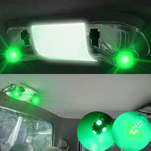 Vista 14 de 3 bombillas LED azules para mapa interior compatibles con Ford F-150 F-250 Bronco 1987-1996