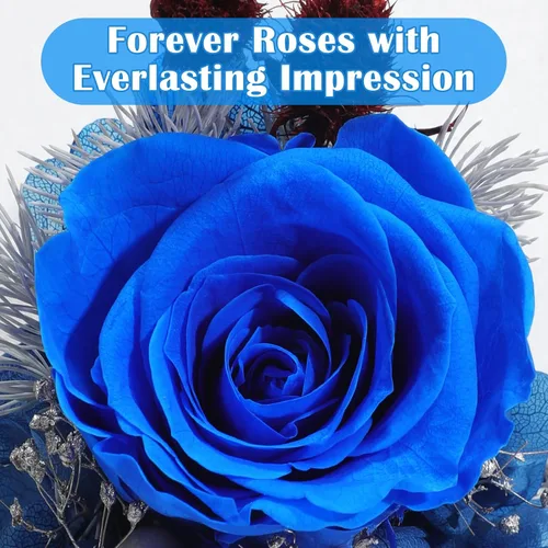 Vista 2 de Regalos de rosas para el día de la madre, figuras de rosa en ángel, regalos para mujeres, mamá, abuela, amiga, hermana, novia, esposa, en el día