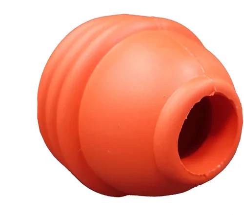Vista 2 de Sumo Rubber Play (M) Juguete para perros (rojo)
