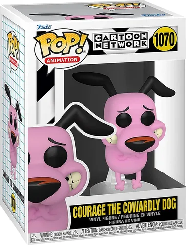 Vista 2 de Funko Animación: Coraje El Perro Cobarde