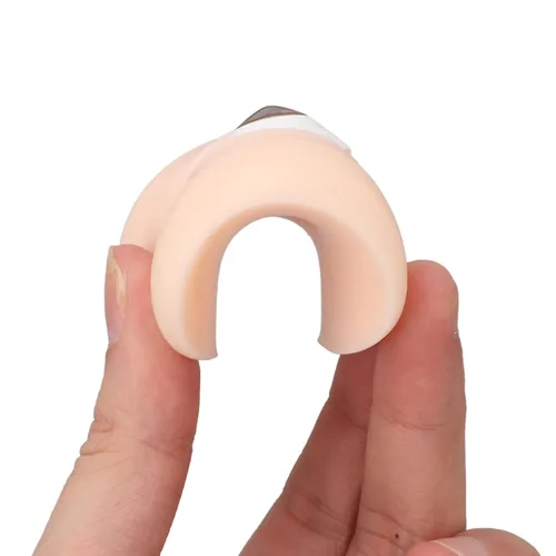 Vista 5 de 1 par de silicona 3D tatuaje práctica ojo para técnicas de maquillaje de microblading – modelo de ojo falso reutilizable para principiantes